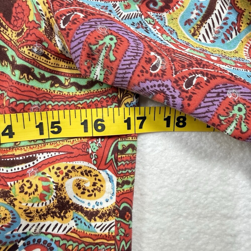 ILYSEHARTLTD Women’s Paisley Short Fitted Jacket with Clear Sequins SZ 8 - Picture 5 of 9